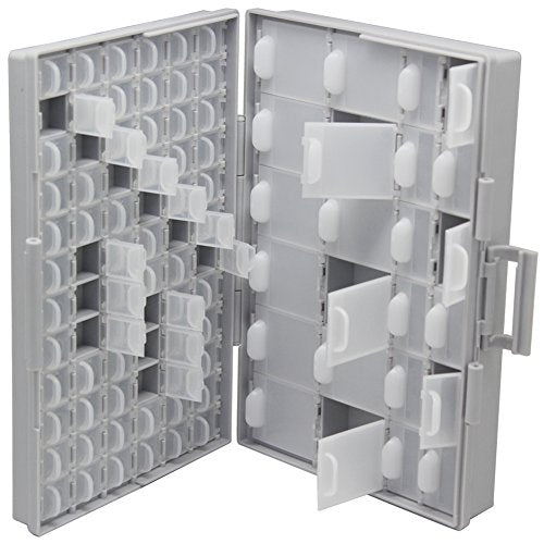 AideTek 4 units BOX-ALL-96 Compartments Empty Enclosure SMD SMT Organizer Great Surface Mount Components Organizer - style: 4BOXALL96