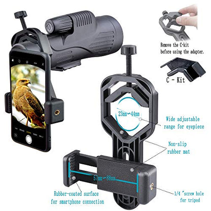 Universal Smartphone Telescope Adapter for Scope & Microscope