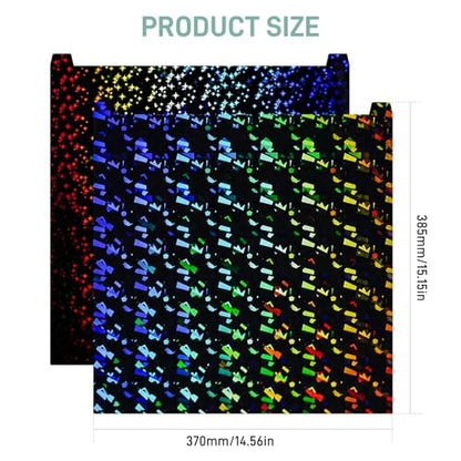 2026 Upgrade Double Sided Build Plate for Creality K2 Plus - color: Stars + Fragments