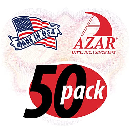 Azar Displays 700017 Metal Prong Hook, 50-Piece Set (Pack of 3) - size: 150 Pack
