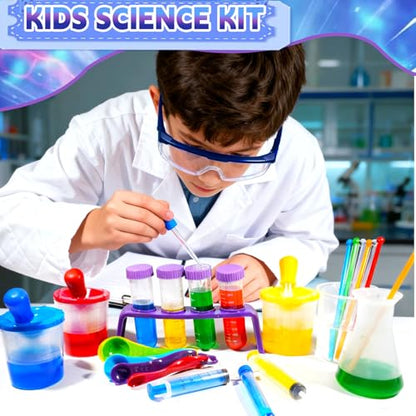 Bbiamsleep 37PCS Science Kits for Kids, Beakers and Test Tubes Experiments