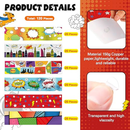 Containlol 118ft Bulletin Board Border Classroom Border, Hero Style - style: Hero Style