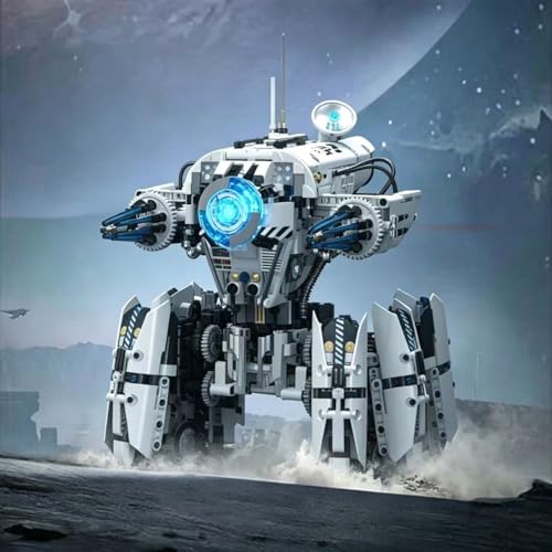 Technic RC Robot Building Set,STEM Mecha Toy Coding for Boys 8-12