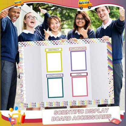 Fuyoooo 90 Pcs Science Fair Board Supplies, Classic - style: Classic