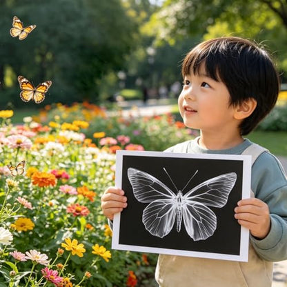 Thematic Animal X-Rays, Set of 16, Simulation Specimen, Science Education Materials for Kindergarten & Preschool, Light Table Accessories, Montessori & Reggio-Inspired (Insects) - color: Insects