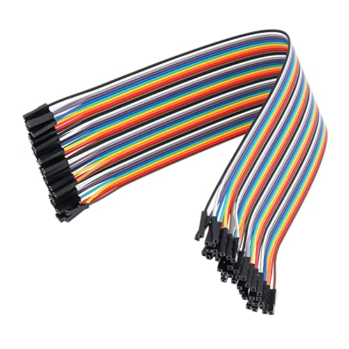 120Pcs Breadboard Jumper Wires,30 cm 40 Pin Male to Female - size: 11.8 inch (30 cm), style: Female to Female