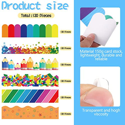 Containlol 118ft Bulletin Board Border Classroom Border, Lively Crumbs - style: Lively Crumbs