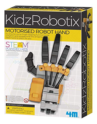 4M Kidzrobotix Motorized Robot Hand Kids Science Kit - style: Motorized Robot Hand