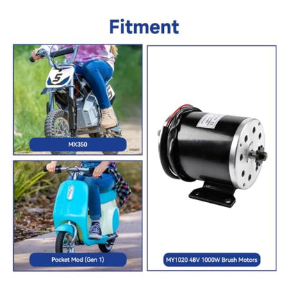 MX350 Motor Adapter Plate for Razor MX350 Dirt Rocket Bike