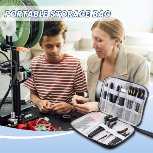 46Pcs 3D Printer Tool Kit, 3D Printer Accessories with Storage Bag - style: 46PCS
