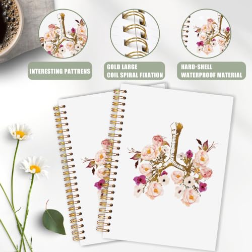 Respiratory Therapist Gifts Spiral Notebook 5.5x8.3 - color: Respiratory Therapist Therapy-1