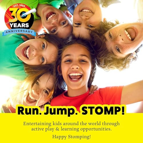 Stomp Rocket Ultra, High-Flying Rocket Launcher for Kids, 4 Rockets