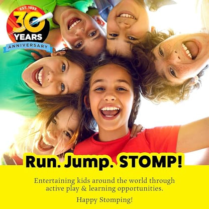 Stomp Rocket Ultra, High-Flying Rocket Launcher for Kids, 4 Rockets
