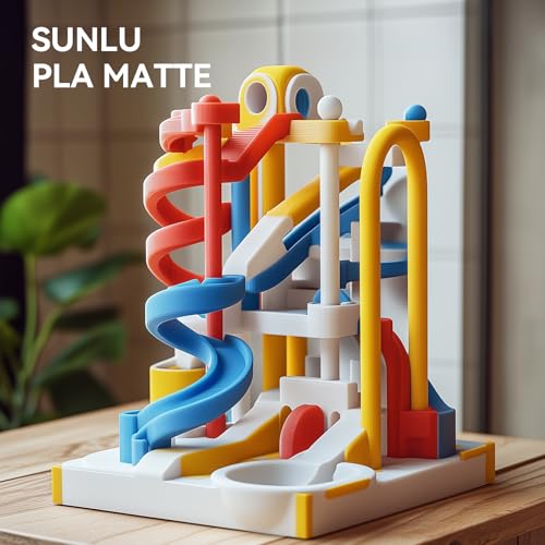 SUNLU 1KG PLA Matte 3D Printer Filament 1.75mm, Matte Bone White - color: Bone White, size: 1KG