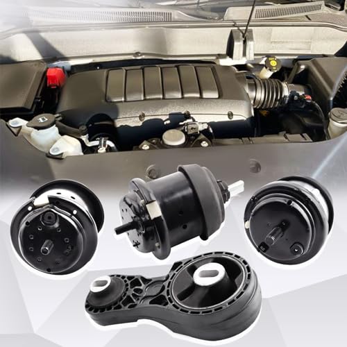 Set of 4 Engine Motor and Transmission Mount Kit - size: 2009-2017 Enclave Acadia 3.6L