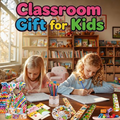 194 Pcs Stationery Set Party Favors for Kids, Back to School Supplies