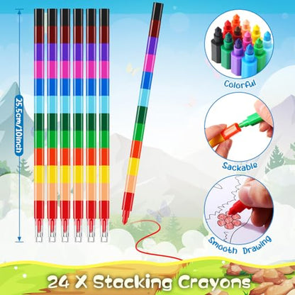 BenLouis 24 Jungle Safari Mini Coloring Books with 24 Crayons for Kids Bulk - style: Safari Animals