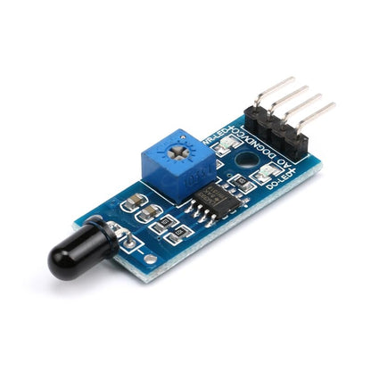 10Pcs Infrared Obstacle Avoidance Sensor Module, IR Proximity Detection Board with Adjustable Sensitivity, Digital Output, 3.3V–5V for arduino, ESP8266, for Raspberry Pi