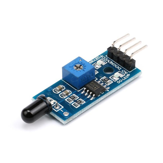 10Pcs Infrared Obstacle Avoidance Sensor Module, IR Proximity Detection Board with Adjustable Sensitivity, Digital Output, 3.3V–5V for arduino, ESP8266, for Raspberry Pi