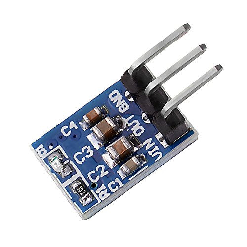10 Pack 3 Pins AMS1117-3.3 DC 4.75V-12V to 3.3V Voltage Regulator