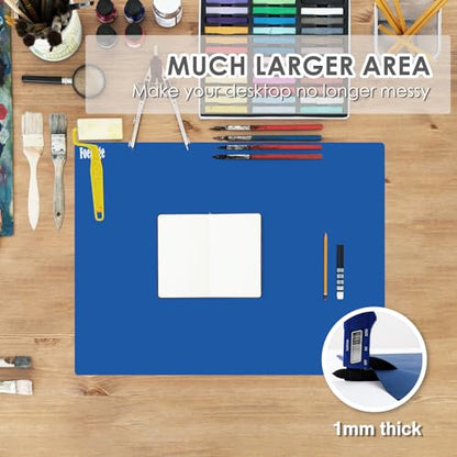 31.5" x 23.6" Extra Large Silicone Mat for Resin Casting, Crafts and Epoxy - color: Dark Blue