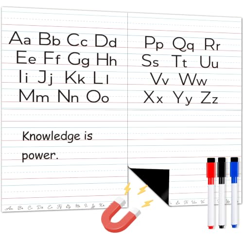 Giant Magnetic Notebook Paper, 28x 24 in Classroom Dry Erase Sheet - size: Classroom Handwriting Paper - 24 x 28 in