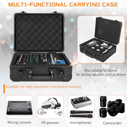 13 Inch Hard Carrying Storage Case - size: Inner：12.5''X 9.5''X 5.1''