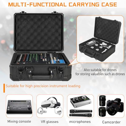 13 Inch Hard Carrying Storage Case - size: Inner：12.5''X 9.5''X 5.1''