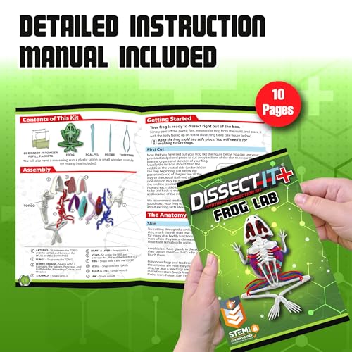 Dissect-It, Deluxe Frog Dissection Kit, STEM Toys for Kids, Ages 6+