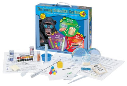 Young Scientist Series - Set 4: Bacteria and Fungi (Kit 10) - Weight and Volume (Kit 11) - Acids and Bases (Kit 12) - style: Set 4