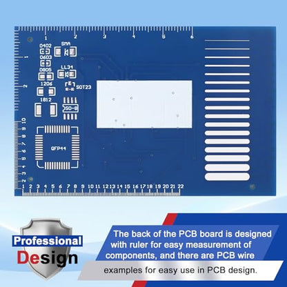 SMD Soldering Practice Kit – Build a LED Light Rotating Display | DIY Electronics Training Kit for STEM Education, Beginner Soldering School Project with PCB Board