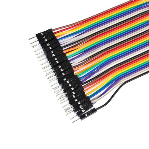 Breadboard Jumper Wires Kit Include 400 Tie Points Breadboards Male-Male 10CM 40Pin Jumper Wire - color: 400TieBreadboard-JpWire40Pin