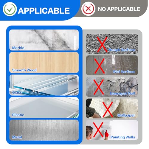 Double Sided Adhesive Tape Pads Heavy Duty, Mounting Tape,48Pcs 3mm Thickness Pre-Cut Foam Tape,Super-Sticky Black Strong Pads Rectangle Shape Waterproof for Walls Picture, Car, Home, Office - color: Black