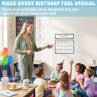 BEAWART Classroom Birthday Chart for Classroom, 2 Pack Composition Notebook - color: Composition Notesbook