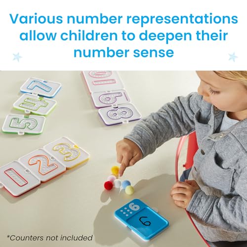 hand2mind Sensory Number Trays, Learning Numbers for Kids, Ages 3+