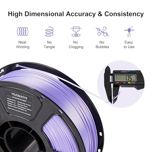 Silk PLA Filament Bundle 6KG, Shiny 3D Printer Filament 1.75mm - color: Silk Gold+cyan+purple+pink+light Blue+rose Red