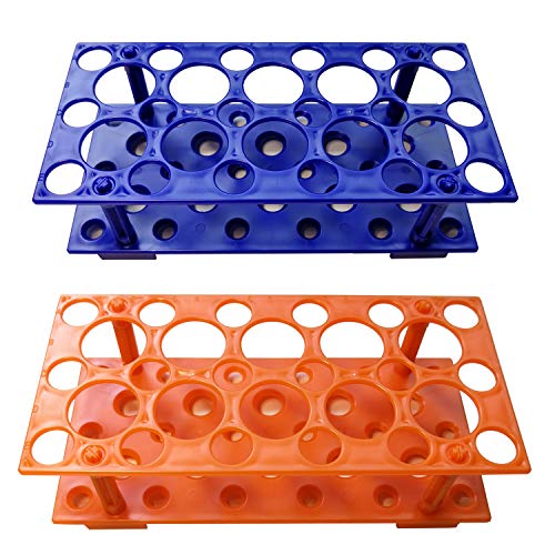 ZTSXLLIM Test Tube Rack, Lab Test Tube Holder, Centrifuge Tube Rack 28 Well