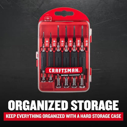 CRAFTSMAN 6 Piece Precision Screwdriver Set, Mini Screwdriver Set for Watch Jewelry Eyeglass Computer Repair (CMHT68012)