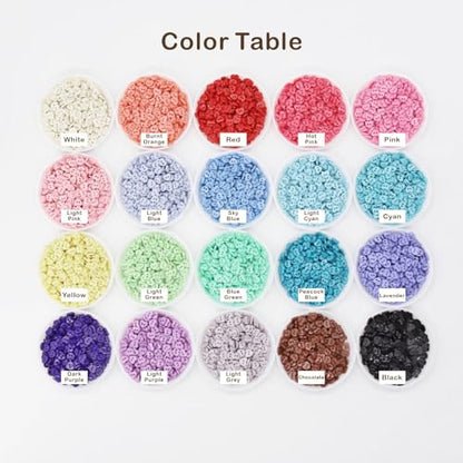 6mm / 0.24" Tiny Heart Shape Buttons, Micro Mini Buttons, Perfect for Doll Clothes (10PCS) - color: Light Blue
