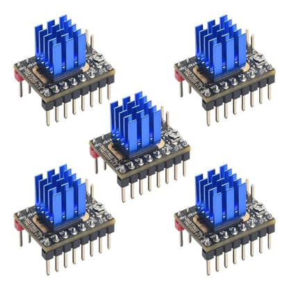 BIGTREETECH TMC2209 V1.3 Stepper Motor Driver, UART/Step/DIR Mode - style: 5*TMC2209