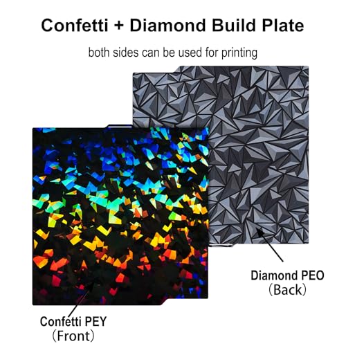 260x271mm PEY PEO Build Plate for Elegoo Centauri Carbon/Carbon 2 - size: 260x271mm
