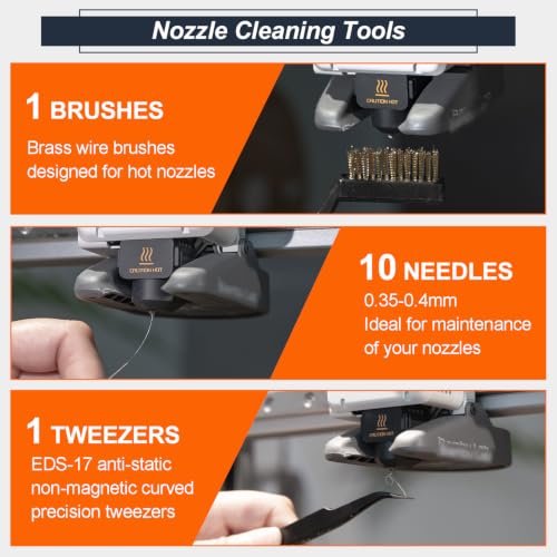 85pcs 3D Printer Tool Kit with Storage Bag,Post-Processing & Complete Maintenance Tools incl.Nozzle Cleaning Kit,Deburring Tool,Wire Cutters,Screwdriver Set,for Bambu Lab,Ender 3,Kobra, Starter Kit - size: All in One Tool Kit
