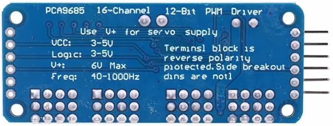 PCA9685 16 Channel 12-bit PWM Servo Motor Driver I2C Module Robot