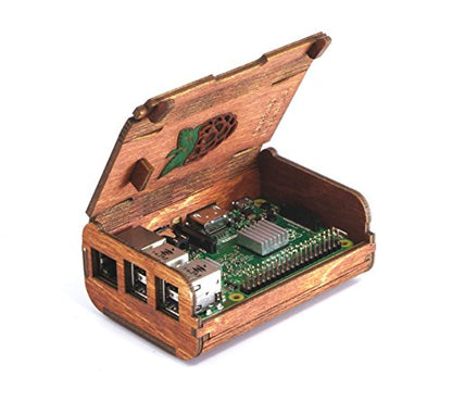 C4Labs FlexPi Case for Raspberry Pi3, Pi2 and B+ (Red Raspberry)