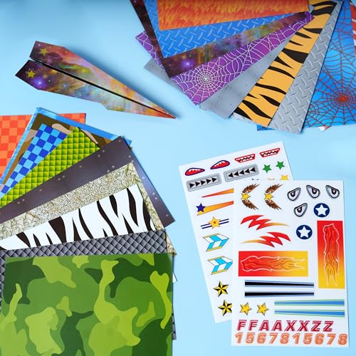 Creativity for Kids Paper Airplane Kit, Make 20 Airplanes - style: Mini Kit- 20 Airplanes