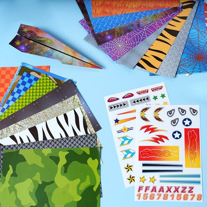 Creativity for Kids Paper Airplane Kit, Make 20 Airplanes - style: Mini Kit- 20 Airplanes