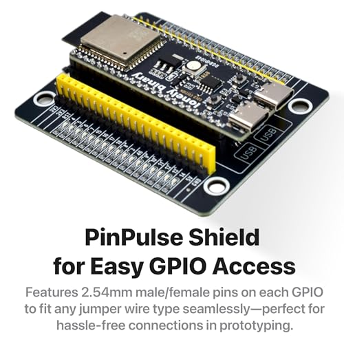 Lonely Binary ESP32-S3 N16R8 PinPulse Shield GPIO LED 16MB C++ Ready