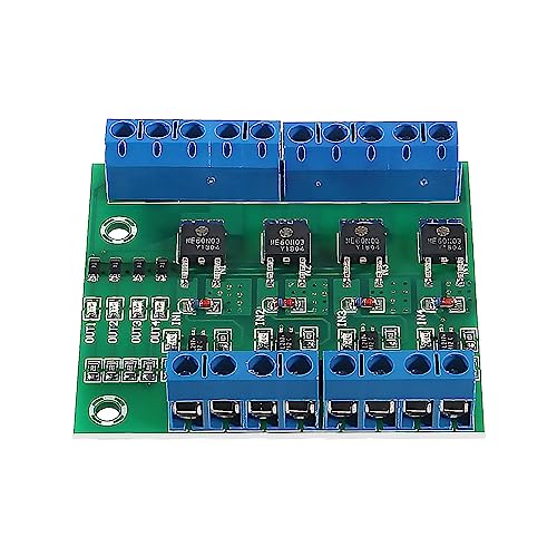 3pcs 4-Channel PLC Amplifier Circuit Board MOS FET PWM 3-20V to 3.7-27VDC 10A Driver Module