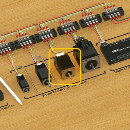 NEMA17 Integrated Servo Stepper Motor,CAN Bus,w/Encoder,Controller - style: Incremental Encoder