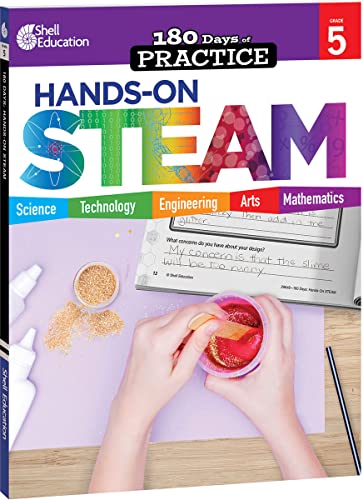 180 Days®: Hands-On STEAM for Grade 5: Practice, Assess, Diagnose